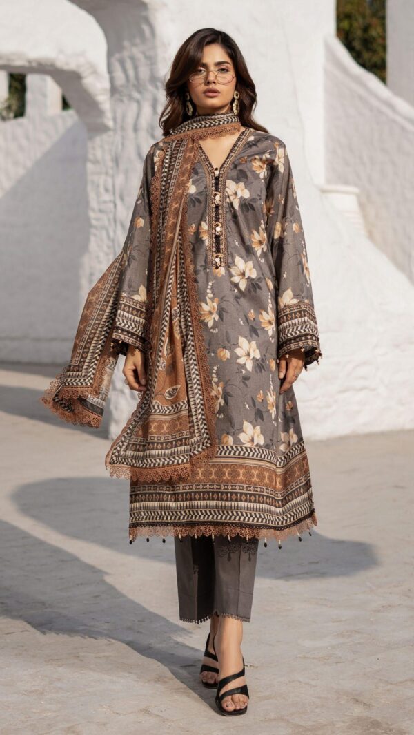 My Fashion Road Colors Digital Lawn by Al Zohaib Unstitched Suit Collection 2025 | G