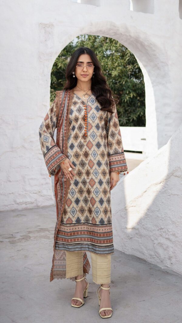 My Fashion Road Colors Digital Lawn by Al Zohaib Unstitched Suit Collection 2025 | B