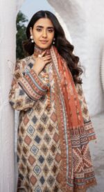 My Fashion Road Colors Digital Lawn by Al Zohaib Unstitched Suit Collection 2025 | B