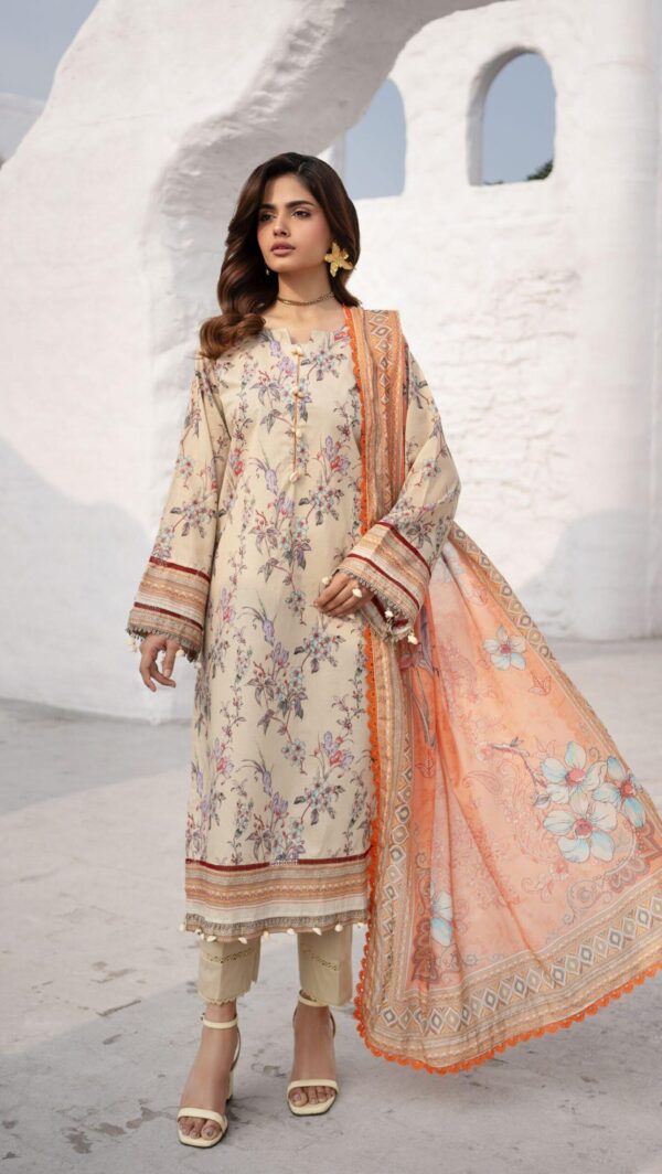 My Fashion Road Colors Digital Lawn by Al Zohaib Unstitched Suit Collection 2025 | F