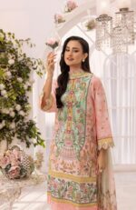 My Fashion Road Gul Ahmed Timeless Allure Lawn Unstitched Collection 2025 | CL 52097