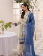 My Fashion Road Gul Ahmed Timeless Allure Lawn Unstitched Collection 2025 | CL 52326