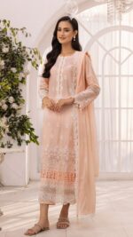 My Fashion Road Gul Ahmed Timeless Allure Lawn Unstitched Collection 2025 | CL 52398