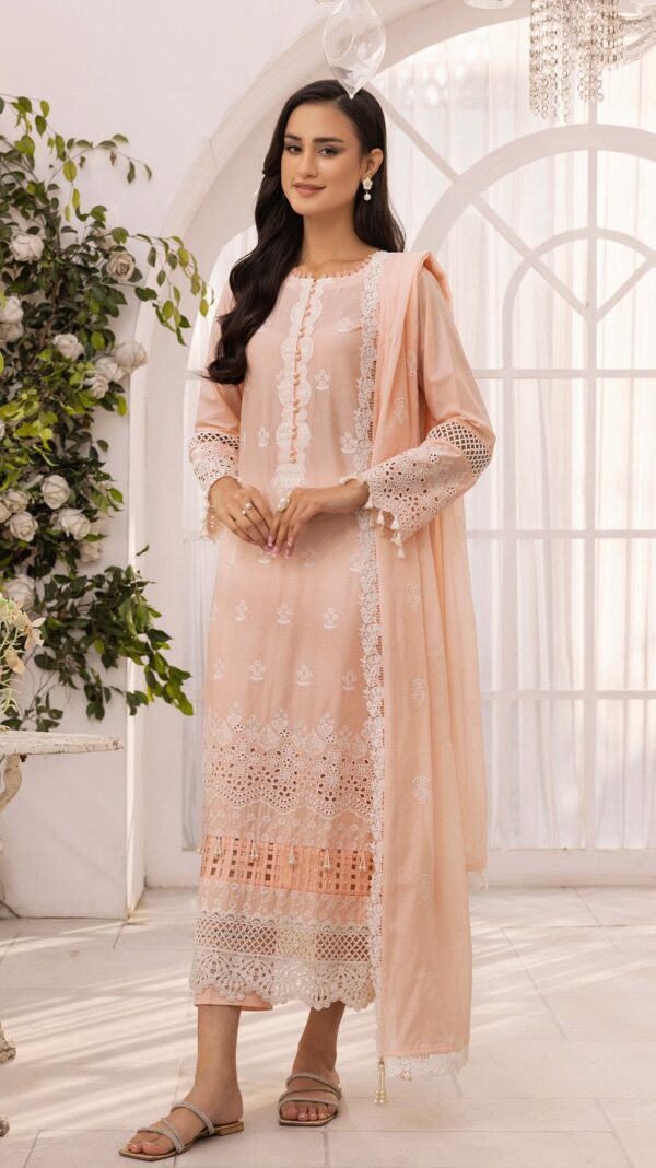 My Fashion Road Gul Ahmed Timeless Allure Lawn Unstitched Collection 2025 | CL 52398