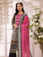 My Fashion Road Gul Ahmed Timeless Allure Lawn Unstitched Collection 2025 | CL 52314
