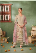 My Fashion Road Jay Vijay Aamras Designer Work Muslin Jacquard ladies Suit | 9945