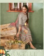 My Fashion Road Jay Vijay Aamras Designer Work Muslin Jacquard ladies Suit | 9943 My Fashion Road Jay Vijay Aamras Designer Work Muslin Jacquard ladies Suit | 9943