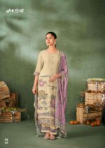 My Fashion Road Jay Vijay Aamras Designer Work Muslin Jacquard ladies Suit | 9944