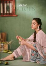 My Fashion Road Jay Vijay Aamras Designer Work Muslin Jacquard ladies Suit | 9946