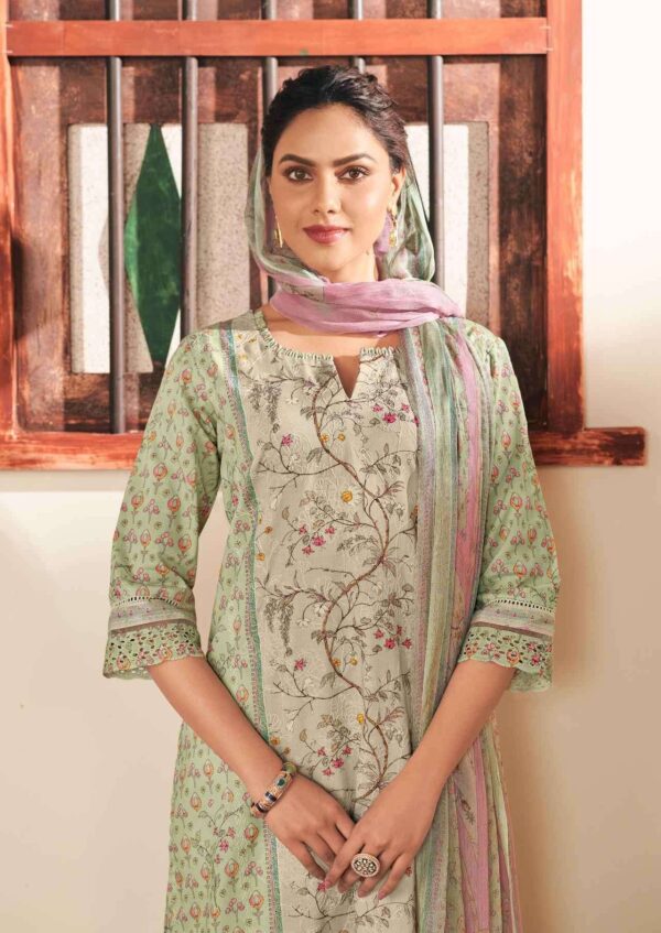 My Fashion Road Jay Vijay Khidki Stylish Pant Design Latest Cotton Suit | 9731