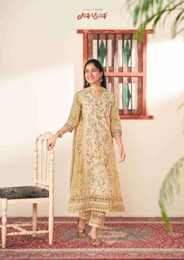 My Fashion Road Jay Vijay Khidki Stylish Pant Design Latest Cotton Suit | 9734