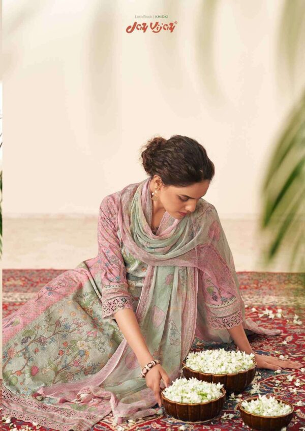 My Fashion Road Jay Vijay Khidki Stylish Pant Design Latest Cotton Suit | 9732