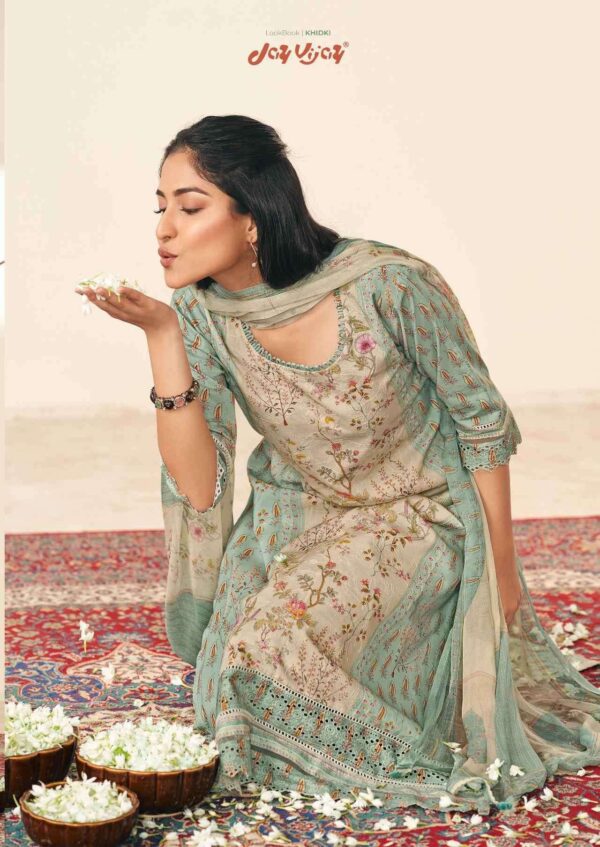 My Fashion Road Jay Vijay Khidki Stylish Pant Design Latest Cotton Suit | 9736