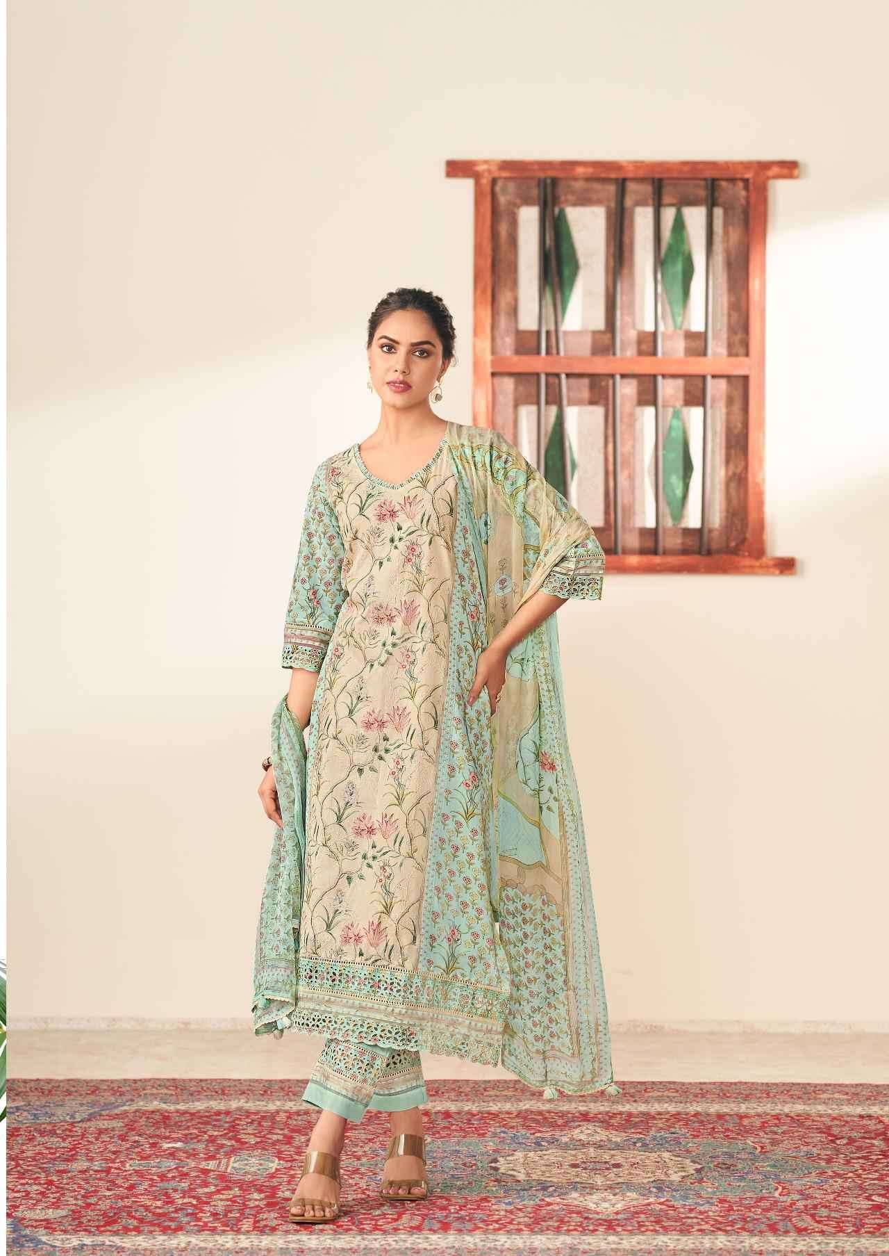 My Fashion Road Jay Vijay Khidki Stylish Pant Design Latest Cotton Suit | 9733 My Fashion Road Jay Vijay Khidki Stylish Pant Design Latest Cotton Suit | 9733