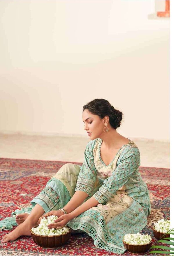 My Fashion Road Jay Vijay Khidki Stylish Pant Design Latest Cotton Suit | 9733