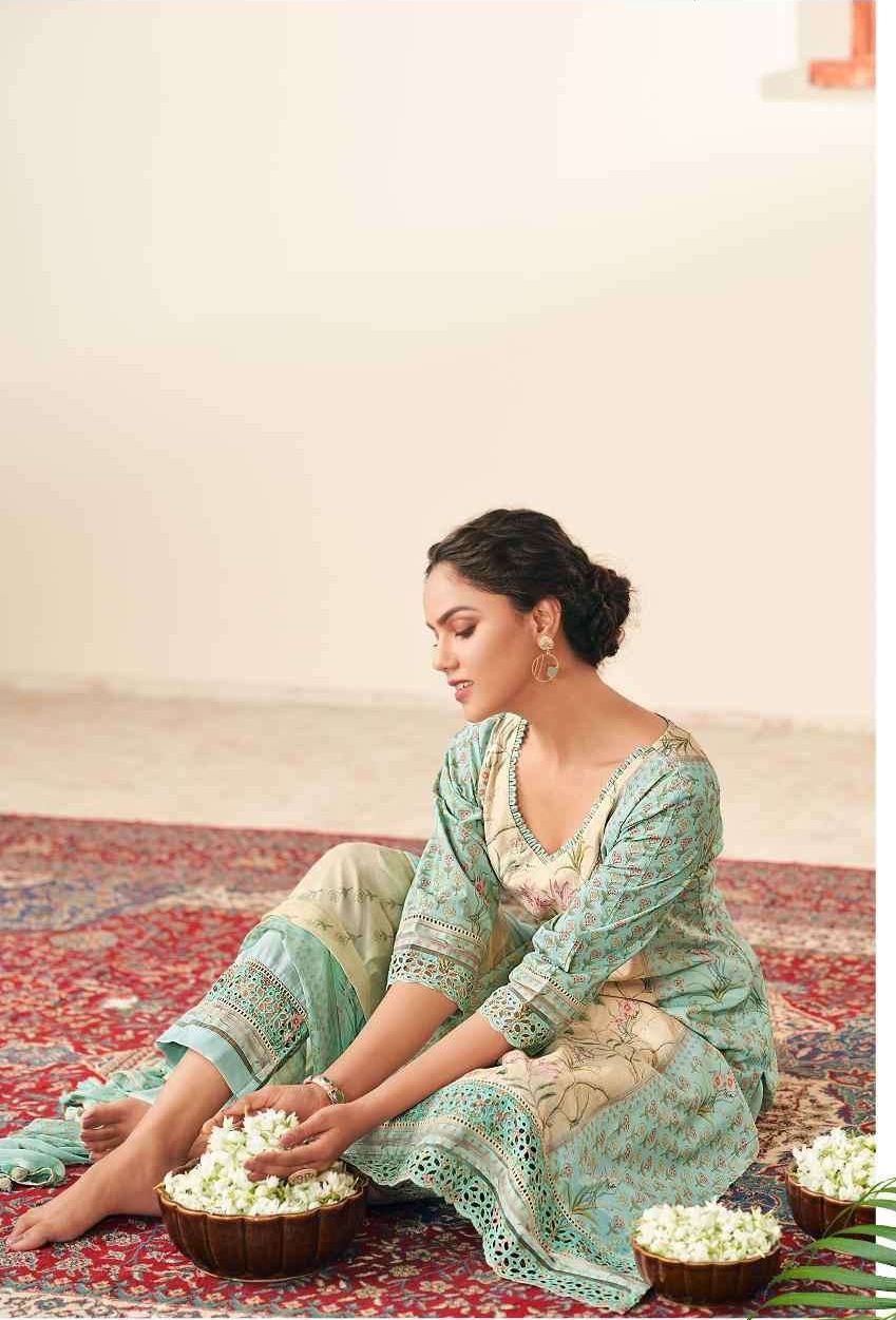 My Fashion Road Jay Vijay Khidki Stylish Pant Design Latest Cotton Suit | 9733 My Fashion Road Jay Vijay Khidki Stylish Pant Design Latest Cotton Suit | 9733