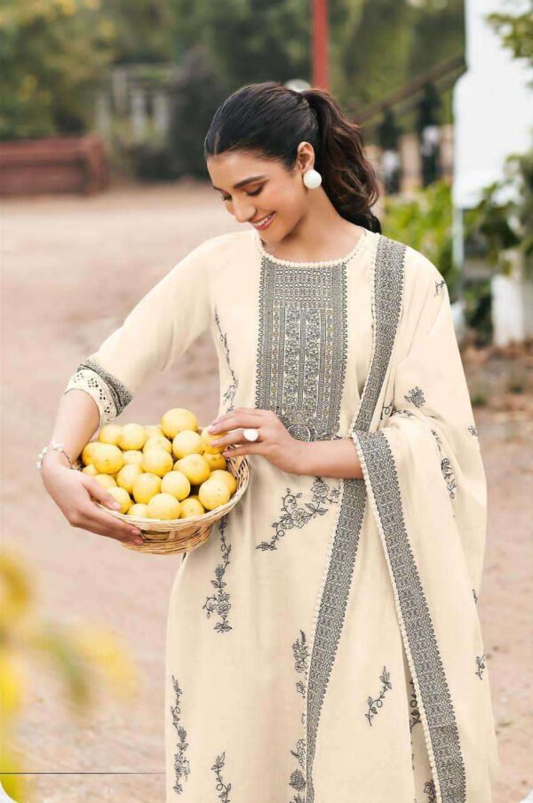 My Fashion Road Jay Vijay Nimbu Paani Cotton Jacquard Fancy Suit | 9865