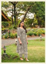 My Fashion Road Jay Vijay Parijat Fancy Wear Pure Cotton Latest Suit | 9681