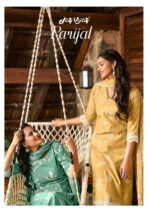 My Fashion Road Jay Vijay Parijat Fancy Wear Pure Cotton Latest Suit | 9686