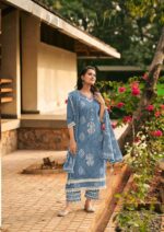 My Fashion Road Jay Vijay Parijat Fancy Wear Pure Cotton Latest Suit | 9687