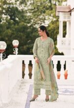 My Fashion Road Jay Vijay Saathi Exclusive Fancy Pure Organdy Suit | 9815