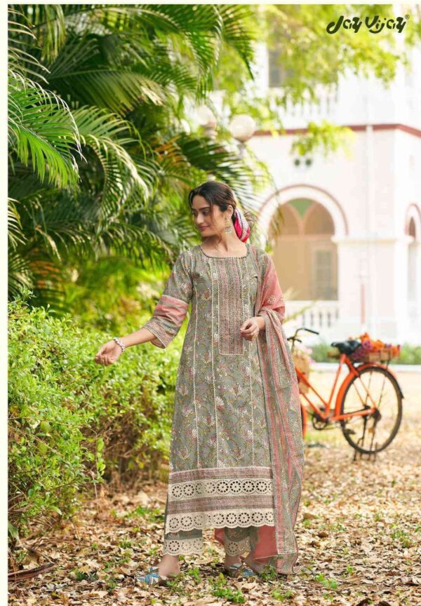 My Fashion Road Jay Vijay Safarnama Summer Wear Fancy Ladies Suit | 9654