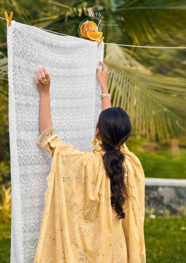 My Fashion Road Jay Vijay Shaam Designer Work Cotton Suit | 9696
