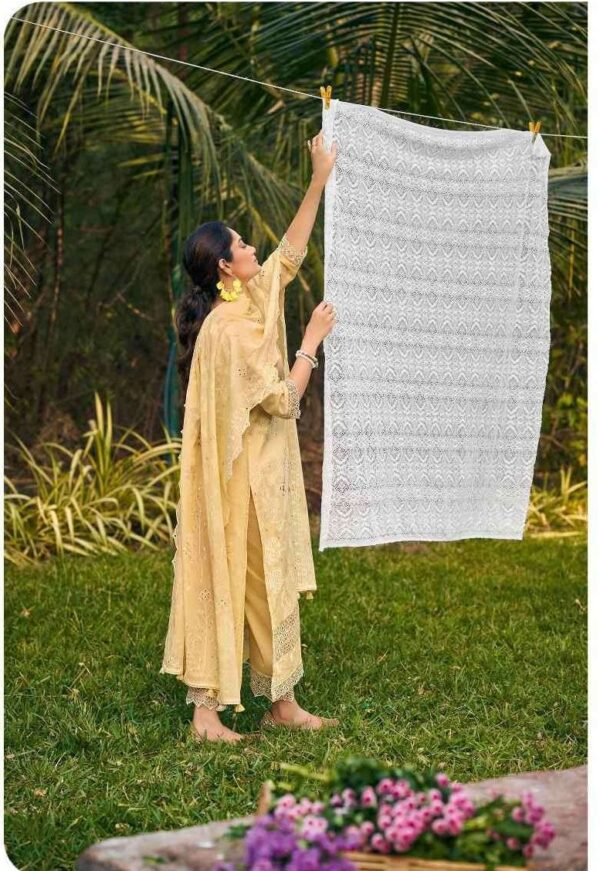 My Fashion Road Jay Vijay Shaam Designer Work Cotton Suit | 9696