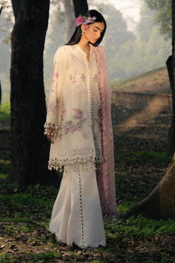 My Fashion Road Sana Safinaz Luxury Lawn Unstitched Collection 2025 | L251-001A-3CT