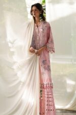 My Fashion Road Sana Safinaz Luxury Lawn Unstitched Collection 2025 | L251-001B-3CT