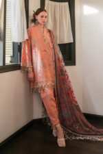 My Fashion Road Sana Safinaz Luxury Lawn Unstitched Collection 2025 | L251-007A-3CT