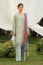 My Fashion Road Sana Safinaz Luxury Lawn Unstitched Collection 2025 | L251-007B-3CT My Fashion Road Sana Safinaz Luxury Lawn Unstitched Collection 2025 | L251-007B-3CT