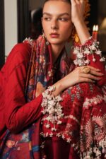 My Fashion Road Sana Safinaz Luxury Lawn Unstitched Collection 2025 | L251-009A-3DI My Fashion Road Sana Safinaz Luxury Lawn Unstitched Collection 2025 | L251-009A-3DI