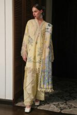 My Fashion Road Sana Safinaz Luxury Lawn Unstitched Collection 2025 | L251-010A-3DI
