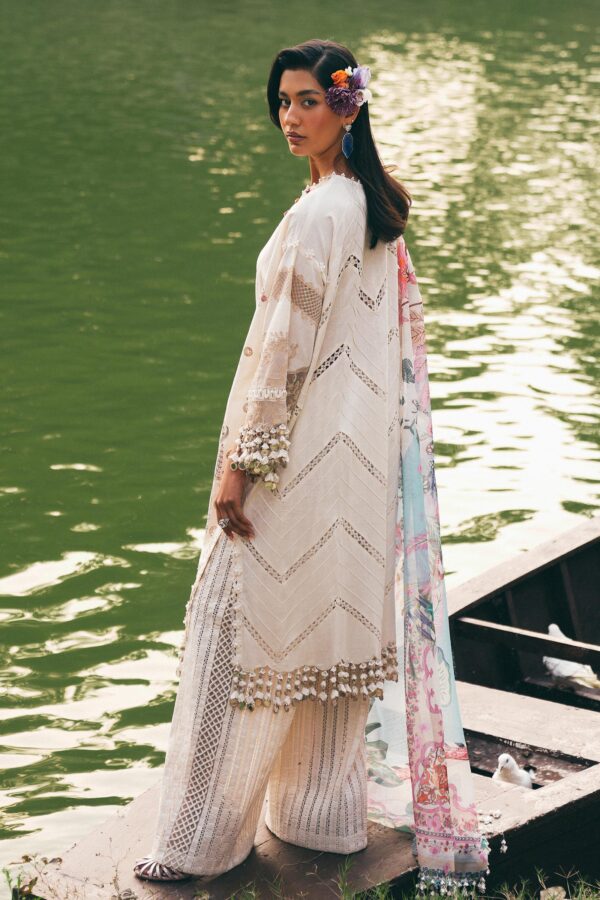 My Fashion Road Sana Safinaz Luxury Lawn Unstitched Collection 2025 | L251-010B-3DI