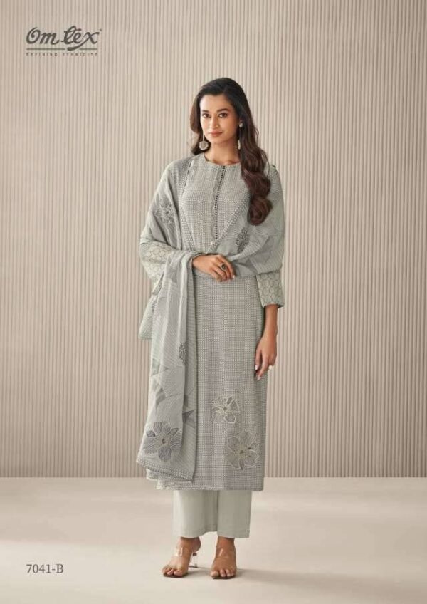 My Fashion Road Omtex Alessia Fancy Silk Ladies Suit | 7041 – B