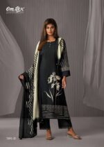 My Fashion Road Omtex Cherry Fancy Work Linen Cotton Dress | 7091 – D