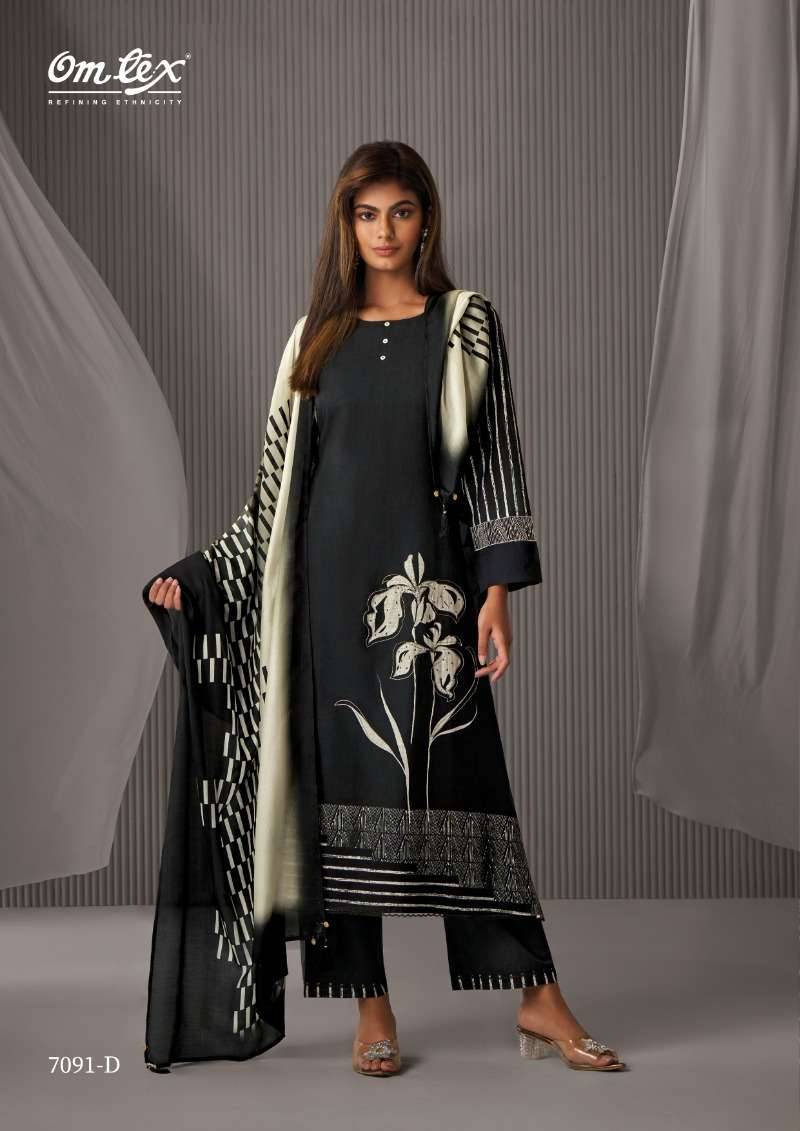 My Fashion Road Omtex Cherry Fancy Work Linen Cotton Dress | 7091 – D My Fashion Road Omtex Cherry Fancy Work Linen Cotton Dress | 7091 – D