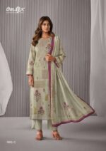My Fashion Road Omtex Dakshin Digital Printed Linen Cotton Suit | 7081 – C