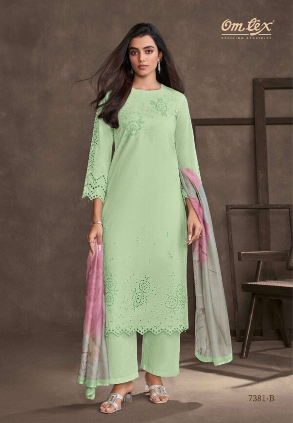 My Fashion Road Omtex Erisa Designer Cotton Salwar Suit | 7311 – B