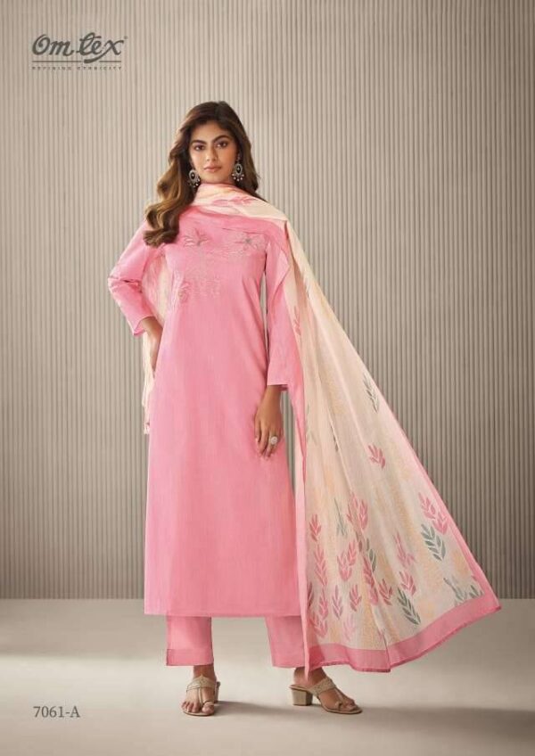 My Fashion Road Omtex Frieda Premium Design Lawn Cotton Dress | 7061 – A
