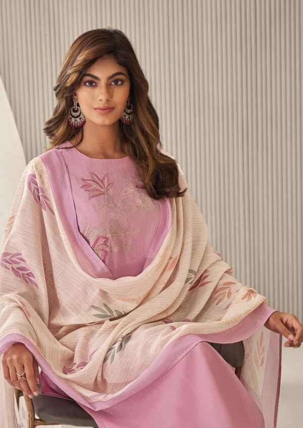 My Fashion Road Omtex Frieda Premium Design Lawn Cotton Dress | 7061 – D