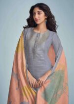 My Fashion Road Omtex Grebe Trendy Wear Linen Jacquard Suit | 7311 – A