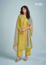 My Fashion Road Omtex Grebe Trendy Wear Linen Jacquard Suit | 7311 – D