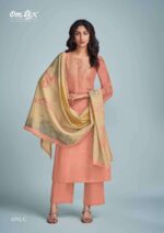My Fashion Road Omtex Grebe Trendy Wear Linen Jacquard Suit | 7311 – C