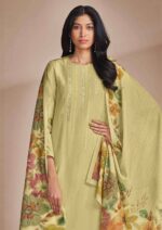 My Fashion Road Omtex Hidayat Pure Linen Jacquard Designer Suit | 6761 – A