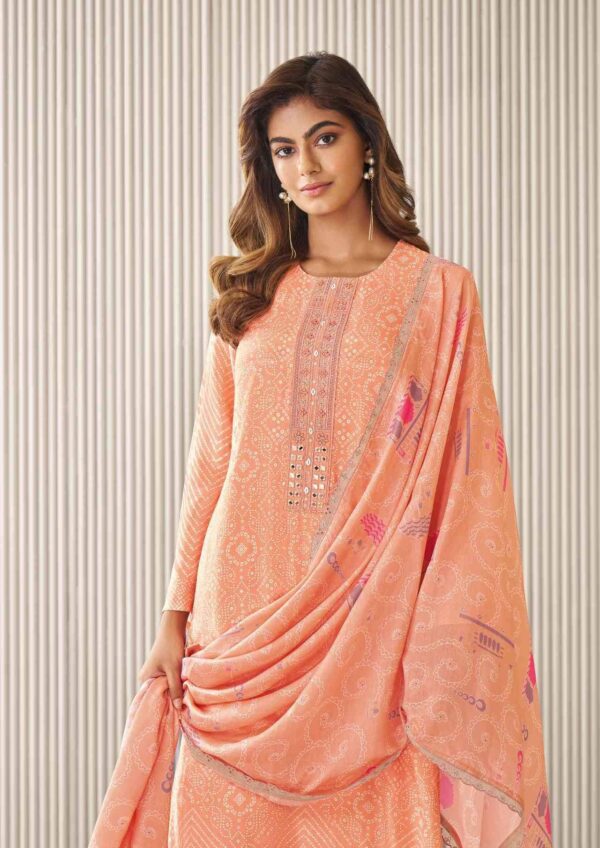 My Fashion Road Omtex Mei Designer Silk Ladies Suits | 7031 – C