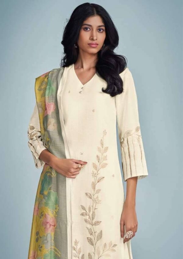 My Fashion Road Omtex Mismee Exclusive Linen Jacquard Suit | 6861 – A