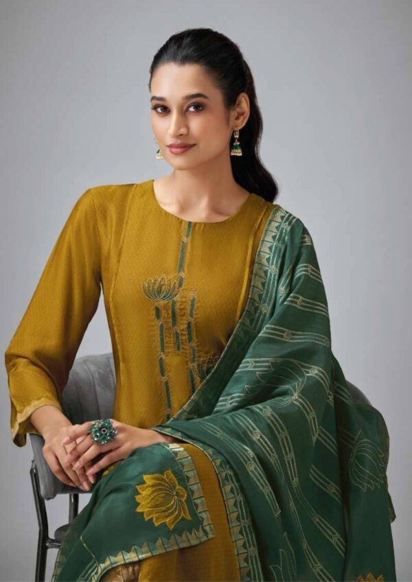 My Fashion Road Omtex Sugandha Fancy Silk Suit | 6691 – D