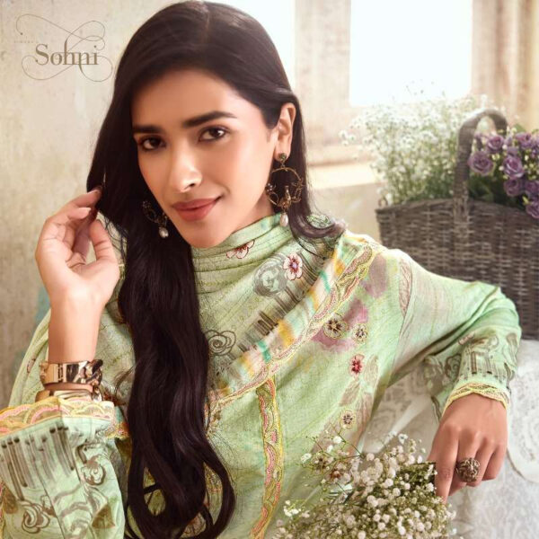 My Fashion Road Kimora Sohni Spring Exclusive Pure Linen Ladies Suit | 212
